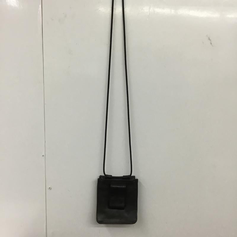 ポーター PORTER ショルダーバッグ ショルダーバッグ レザー ミニショルダーバッグ 無地 黒 / ブラック /  メンズ USED 古着 中古 10151058