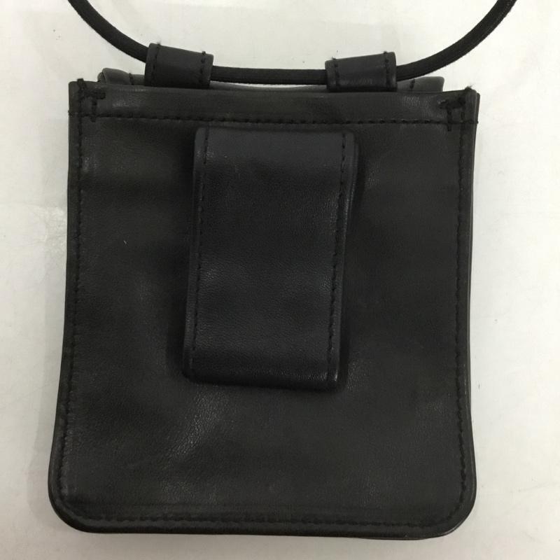 ポーター PORTER ショルダーバッグ ショルダーバッグ レザー ミニショルダーバッグ 無地 黒 / ブラック /  メンズ USED 古着 中古 10151058