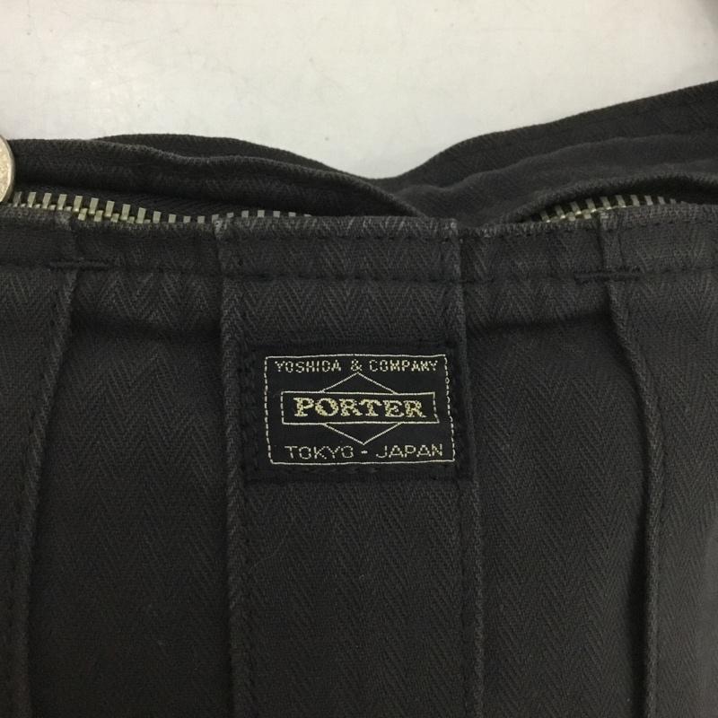 ポーター PORTER ウエストバッグ ウエストバッグ ロゴ、文字 黒 / ブラック /  メンズ USED 古着 中古 10151059