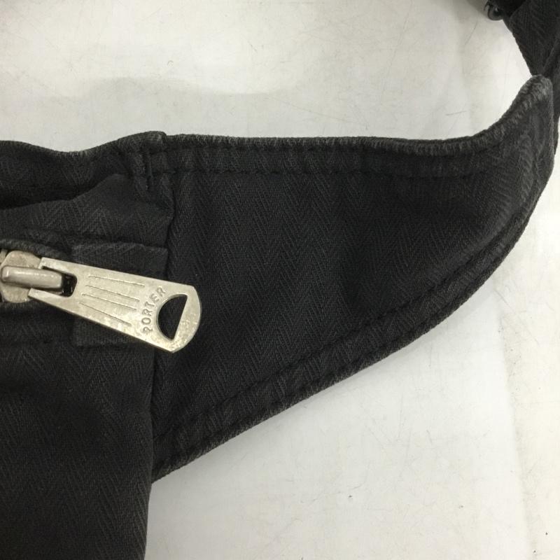 ポーター PORTER ウエストバッグ ウエストバッグ ロゴ、文字 黒 / ブラック /  メンズ USED 古着 中古 10151059