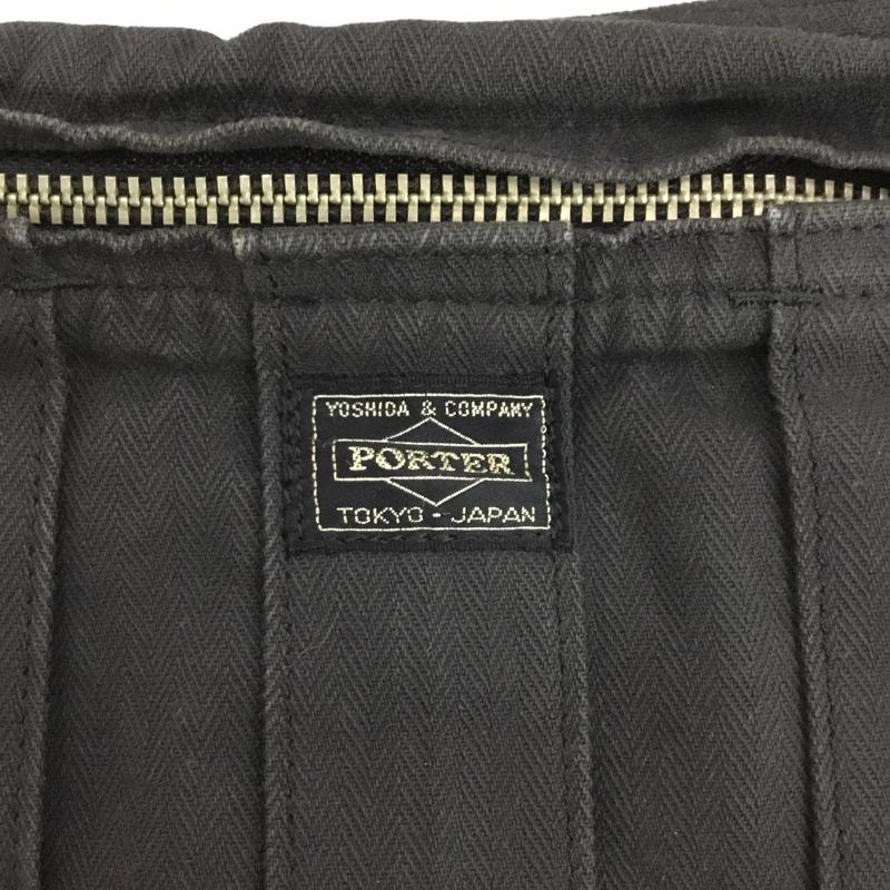 ポーター PORTER ウエストバッグ ウエストバッグ ロゴ、文字 黒 / ブラック /  メンズ USED 古着 中古 10151059