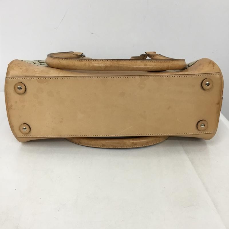 コーチ COACH ハンドバッグ ハンドバッグ J0R-6097 シグネチャー 総柄 ベージュ / ベージュ /  レディース USED 古着 中古 10151062