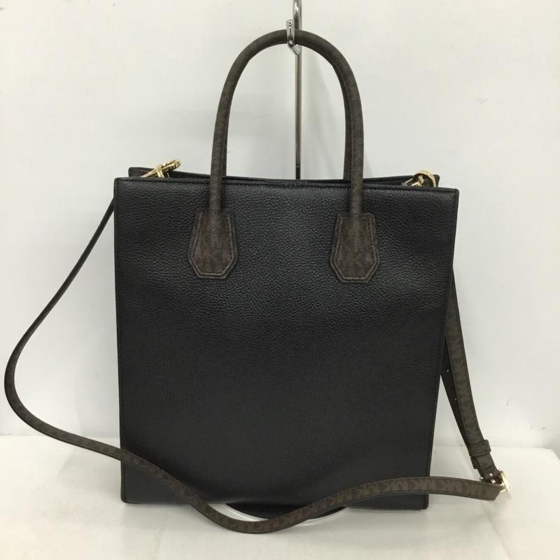 マイケルコース MICHAEL KORS トートバッグ トートバッグ ショルダーバッグ 2WAY ロゴ、文字 黒 / ブラック /  レディース USED 古着 中古 10151063