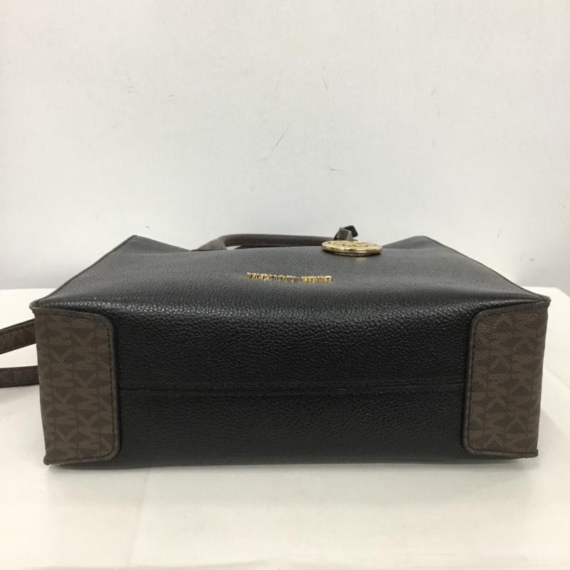 マイケルコース MICHAEL KORS トートバッグ トートバッグ ショルダーバッグ 2WAY ロゴ、文字 黒 / ブラック /  レディース USED 古着 中古 10151063