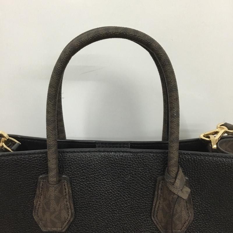 マイケルコース MICHAEL KORS トートバッグ トートバッグ ショルダーバッグ 2WAY ロゴ、文字 黒 / ブラック /  レディース USED 古着 中古 10151063