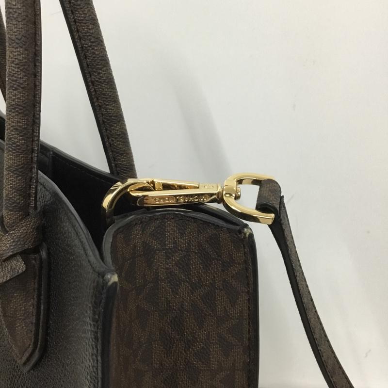 マイケルコース MICHAEL KORS トートバッグ トートバッグ ショルダーバッグ 2WAY ロゴ、文字 黒 / ブラック /  レディース USED 古着 中古 10151063