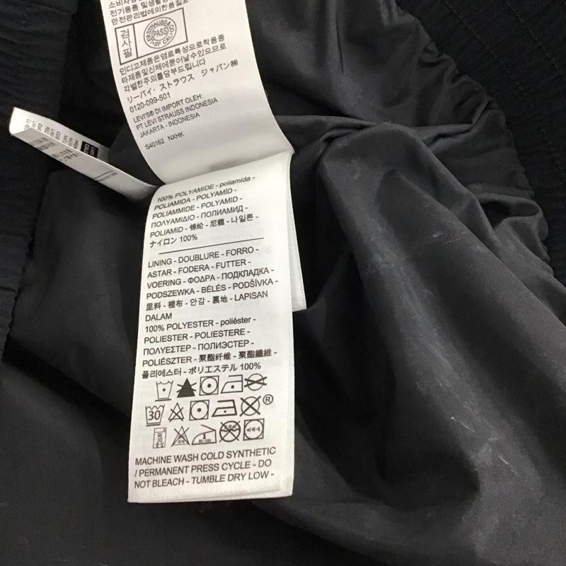 リーバイストラウスアンドコー Levi Strauss & co. ジャケット、上着 ジャンパー、ブルゾン ジップアップジャケット ナイロンジャケット アウター M 無地 黒 / ブラック /  メンズ USED 古着 中古 10151069