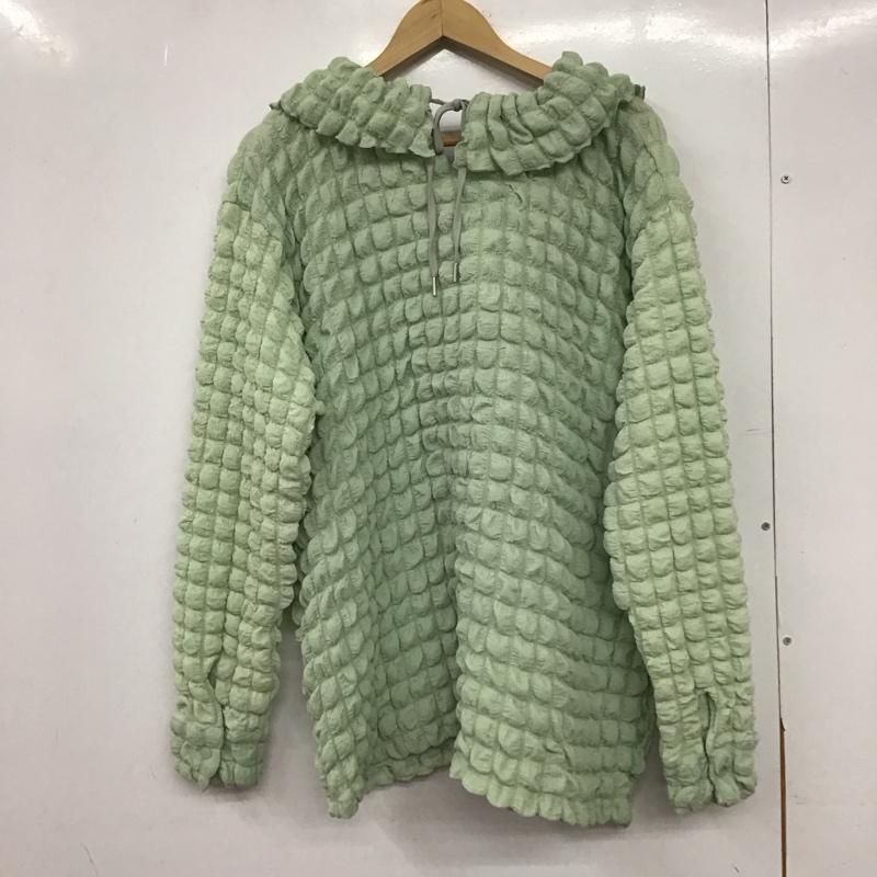 ビットコ BITTOKO シャツ、ブラウス 長袖 38 無地 薄緑 / ライトグリーン /  レディース USED 古着 中古 10151075
