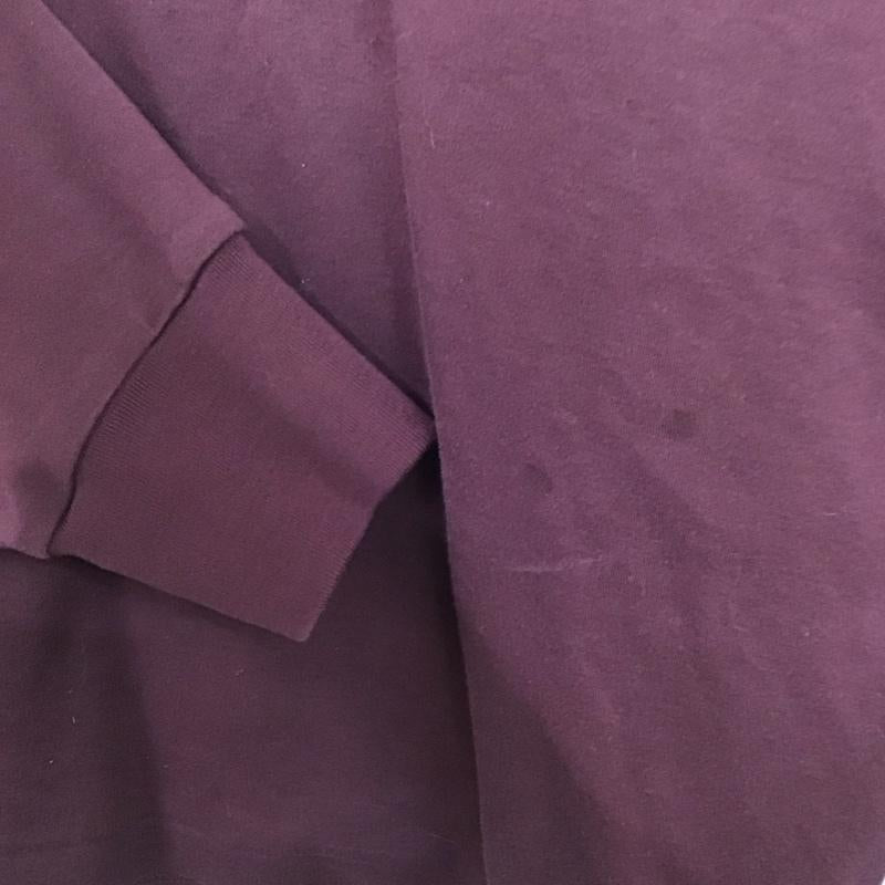 ポロラルフローレン POLO RALPH LAUREN ポロシャツ 長袖 長袖ポロシャツ 長袖カットソー カラーシャツ S ロゴ、文字 紫 / パープル /  メンズ USED 古着 中古 10151085
