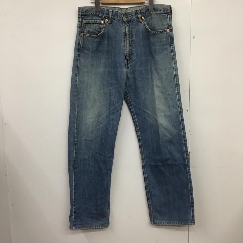 リーバイストラウスアンドコー Levi Strauss & co. パンツ デニム、ジーンズ デニムパンツ ワイドパンツ カジュアルパンツ 34 無地 インディゴ / インディゴ /  メンズ USED 古着 中古 10151089
