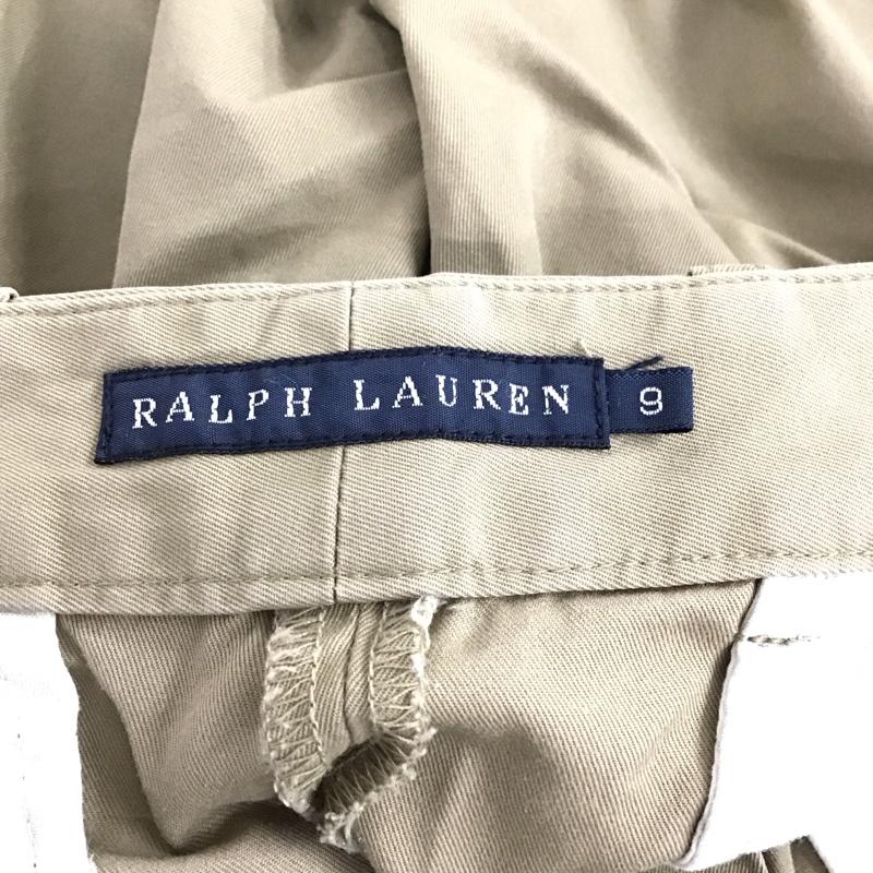 ラルフローレン RALPHLAUREN パンツ スラックス 無地 ベージュ / ベージュ /  レディース USED 古着 中古 10151090