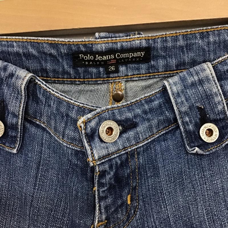ポロジーンズカンパニー POLO JEANS COMPANY パンツ デニム、ジーンズ 26インチ 無地 水色 / ライトブルー /  レディース USED 古着 中古 10151092