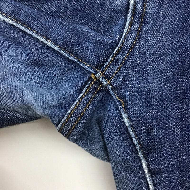 ジースターロゥ G-STAR RAW パンツ デニム、ジーンズ デニムパンツ スリムパンツ カジュアルパンツ ストレッチパンツ 27インチ 無地 インディゴ / インディゴ /  メンズ USED 古着 中古 10151096