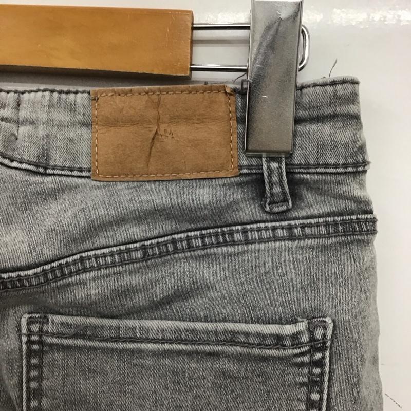 ザラ ZARA パンツ デニム、ジーンズ 38 無地 灰 / グレー /  レディース USED 古着 中古 10151099