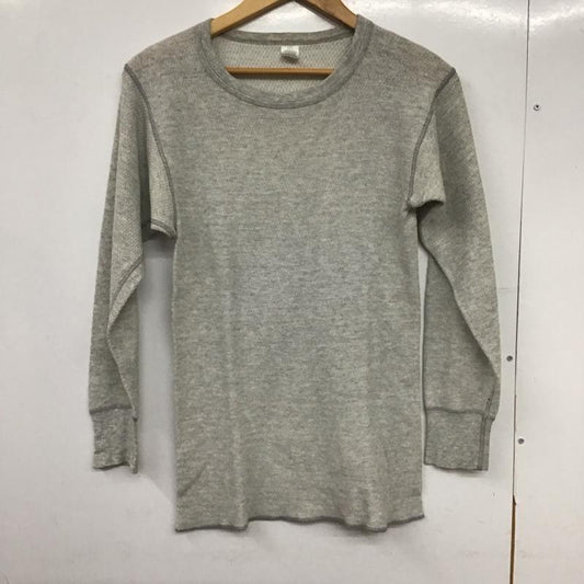 モルガン MORGAN カットソー 長袖 長袖カットソー 無地カットソー クルーネック 90s 00s M 無地 灰 / グレー /  メンズ USED 古着 中古 10151105