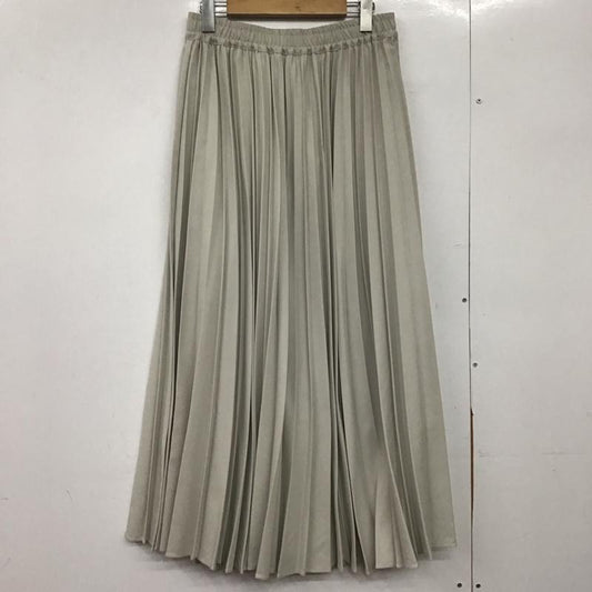 ニコアンド niko and... スカート ロングスカート NKN32504SM L 無地 灰 / グレー /  レディース USED 古着 中古 10151107