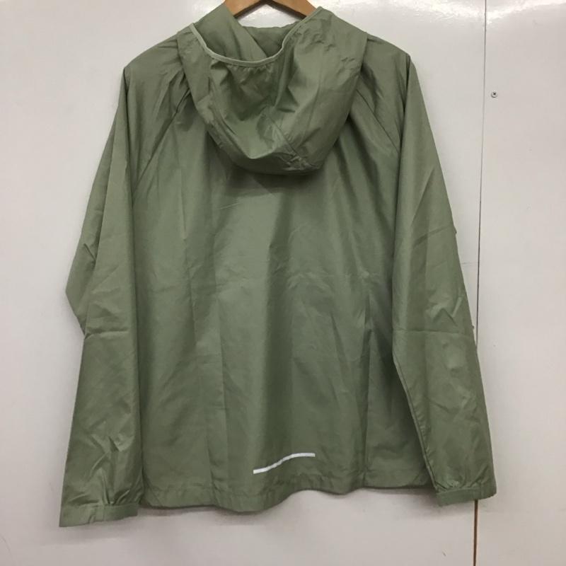 ナイキ NIKE ジャケット、上着 ジャンパー、ブルゾン bv4871-370 エッセンシャルジャケット ナイロンパーカー L ロゴ、文字 カーキ / カーキ /  メンズ USED 古着 中古 10151110