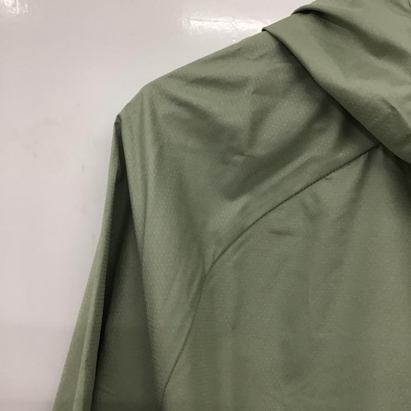 ナイキ NIKE ジャケット、上着 ジャンパー、ブルゾン bv4871-370 エッセンシャルジャケット ナイロンパーカー L ロゴ、文字 カーキ / カーキ /  メンズ USED 古着 中古 10151110