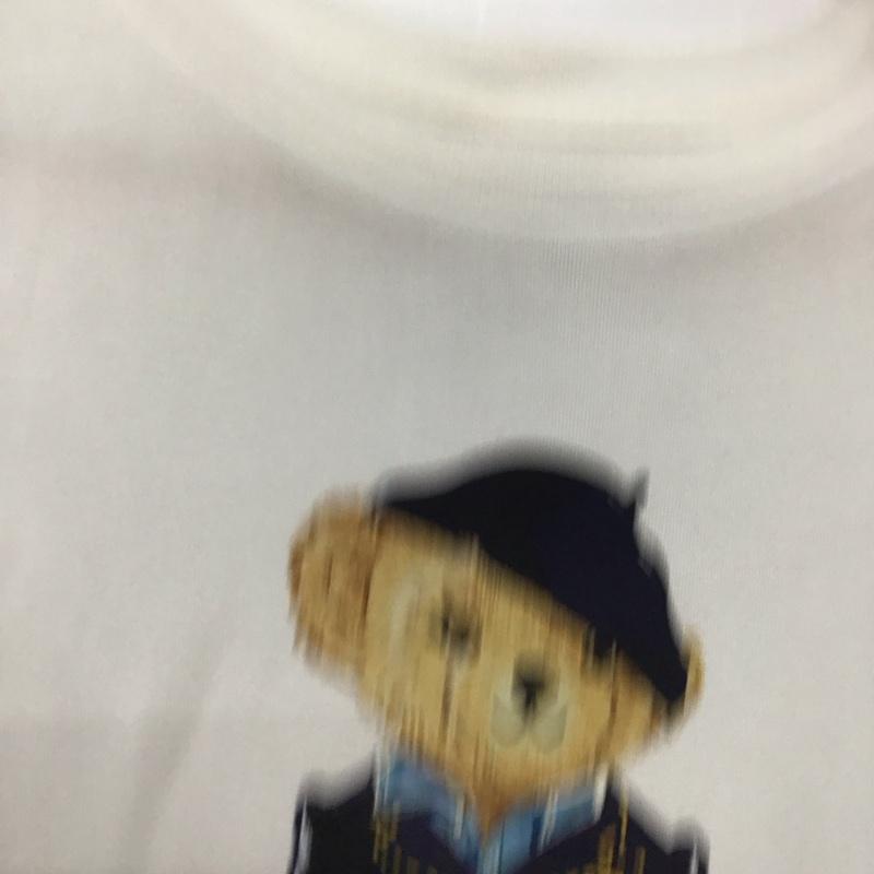 ポロラルフローレン POLO RALPH LAUREN ワンピース ひざ丈スカート 150cm 150cm プリント 白 / ホワイト /  ガールズ USED 古着 中古 10151111