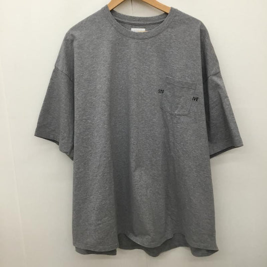 シーフロアコントロール S.F.C Tシャツ 半袖 XL ロゴ、文字 灰 / グレー /  メンズ USED 古着 中古 10151115