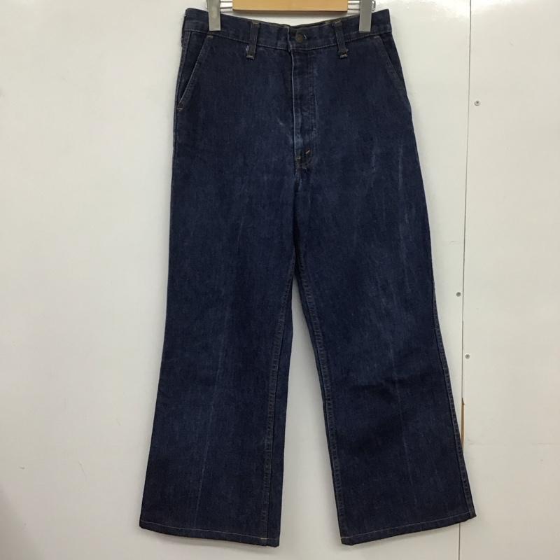 リーバイス Levi s パンツ デニム、ジーンズ デニムパンツ ワイドパンツ カジュアルパンツ 79年 カナダ製 32インチ 無地 インディゴ / インディゴ /  メンズ USED 古着 中古 10151125