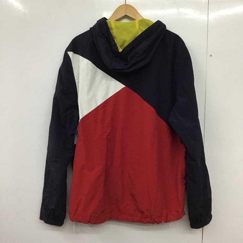 ノーティカ NAUTICA ジャケット、上着 ジャンパー、ブルゾン ジップアップジャケット ナイロンジャケット アウター パーカー L ロゴ、文字 白 / ホワイト / X 赤 / レッド / X 紺 / ネイビー /  メンズ USED 古着 中古 10151132
