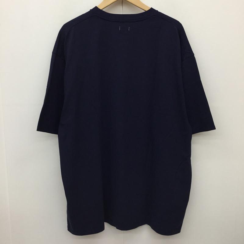 ナナミカ nanamica Tシャツ 半袖 S25ST135 XL キャラクター 紺 / ネイビー /  メンズ USED 古着 中古 10151136