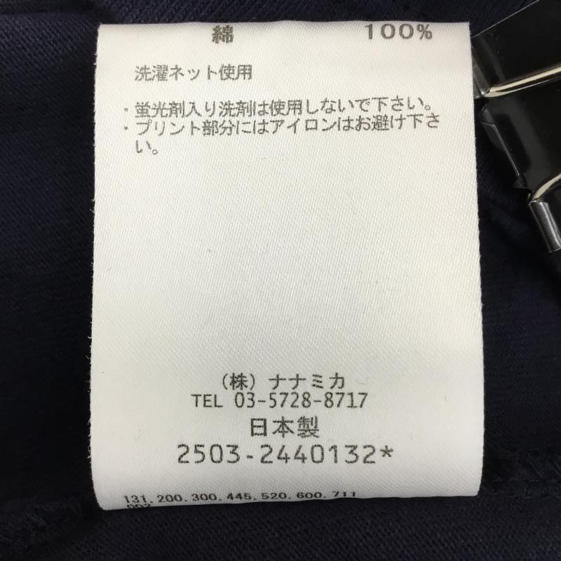 ナナミカ nanamica Tシャツ 半袖 S25ST135 XL キャラクター 紺 / ネイビー /  メンズ USED 古着 中古 10151136