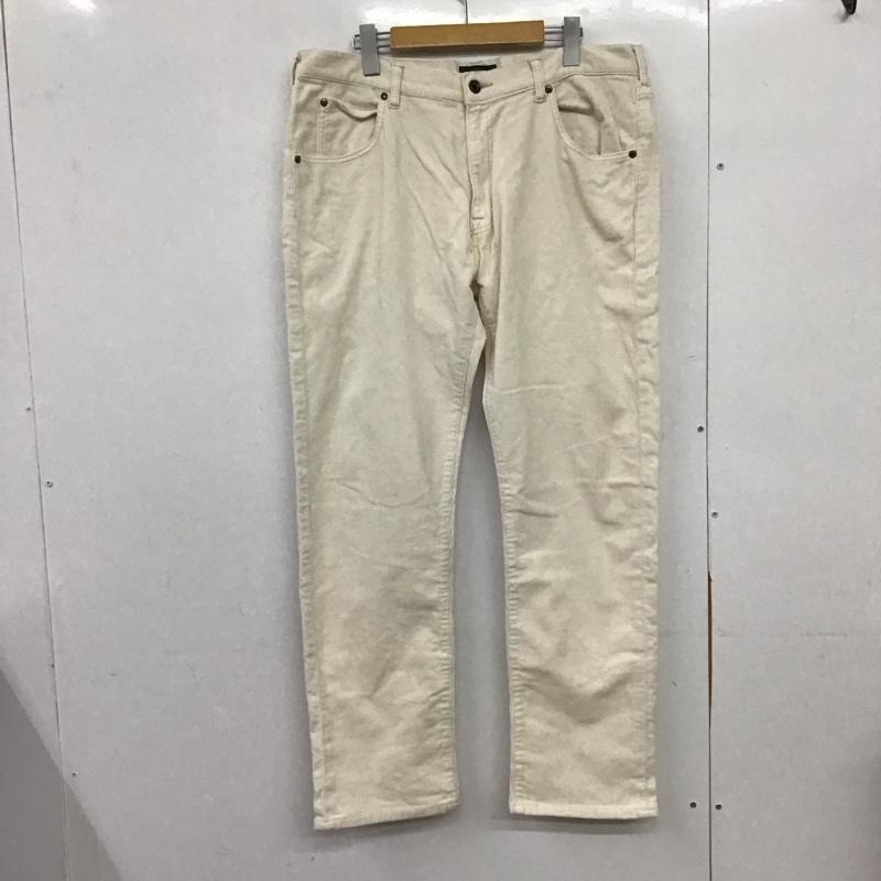 ビームス ジャパン BEAMS JAPAN パンツ ワークパンツ、ペインターパンツ コーデュロイパンツ スリムパンツ カジュアルパンツ ストレッチパンツ XL 無地 アイボリー / アイボリー /  メンズ USED 古着 中古 10151138