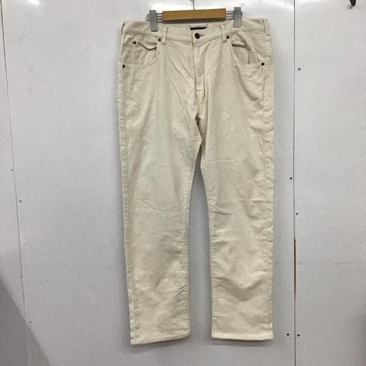 ビームス ジャパン BEAMS JAPAN パンツ ワークパンツ、ペインターパンツ コーデュロイパンツ スリムパンツ カジュアルパンツ ストレッチパンツ XL 無地 アイボリー / アイボリー /  メンズ USED 古着 中古 10151138