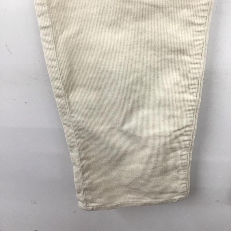 ビームス ジャパン BEAMS JAPAN パンツ ワークパンツ、ペインターパンツ コーデュロイパンツ スリムパンツ カジュアルパンツ ストレッチパンツ XL 無地 アイボリー / アイボリー /  メンズ USED 古着 中古 10151138