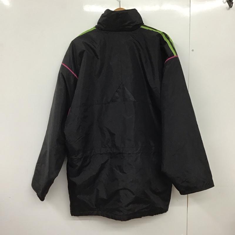 アディダス adidas ジャケット、上着 ジャンパー、ブルゾン ジップアップジャケット ナイロンジャケット アウター 70s 80s vertex M ロゴ、文字 黒 / ブラック /  メンズ USED 古着 中古 10151145
