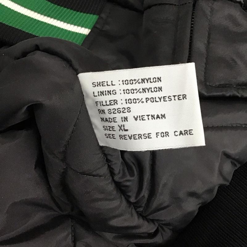 古着 USED ジャケット、上着 ジャンパー、ブルゾン ジップアップジャケット ナイロンジャケット アウター southpole XL ロゴ、文字 黒 / ブラック /  メンズ USED 古着 中古 10151146
