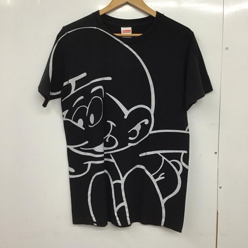 シュプリーム Supreme Tシャツ 半袖 2020AW スマーフTシャツ プリントTシャツ S プリント 黒 / ブラック /  メンズ USED 古着 中古 10151147