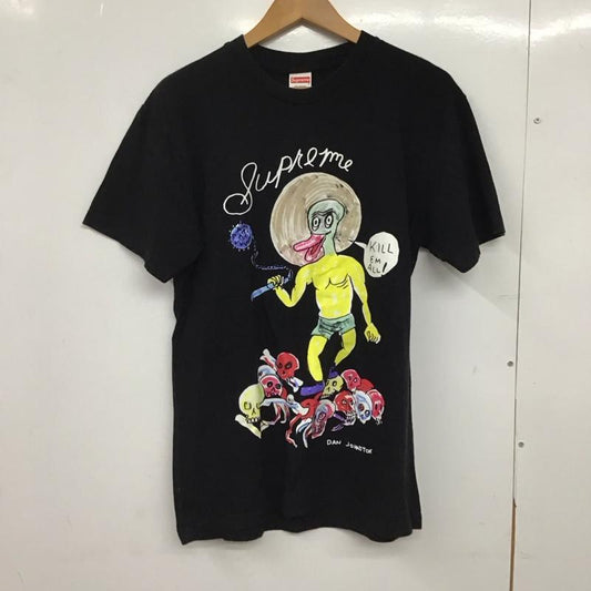 シュプリーム Supreme Tシャツ 半袖 7SS DanielJohnstonKillEmAll プリントTシャツ S プリント 黒 / ブラック /  メンズ USED 古着 中古 10151148