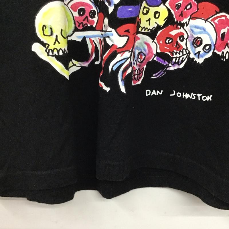 シュプリーム Supreme Tシャツ 半袖 7SS DanielJohnstonKillEmAll プリントTシャツ S プリント 黒 / ブラック /  メンズ USED 古着 中古 10151148