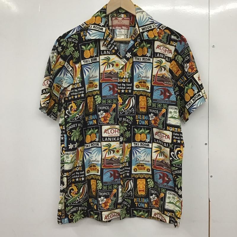 古着 USED シャツ、ブラウス 半袖 半袖シャツ プリントシャツ ポケットシャツ アロハシャツ rjc 90s S プリント マルチカラー / マルチカラー /  メンズ USED 古着 中古 10151149