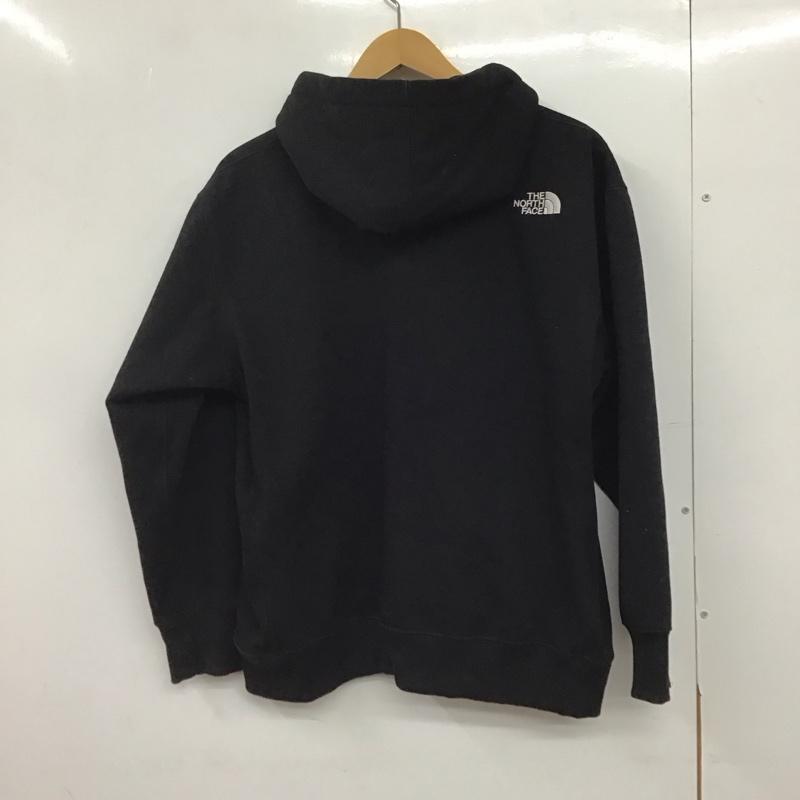ザノースフェイス THE NORTH FACE パーカー 長袖 nt61836 ジップアップパーカー M ロゴ、文字 黒 / ブラック /  メンズ USED 古着 中古 10151153