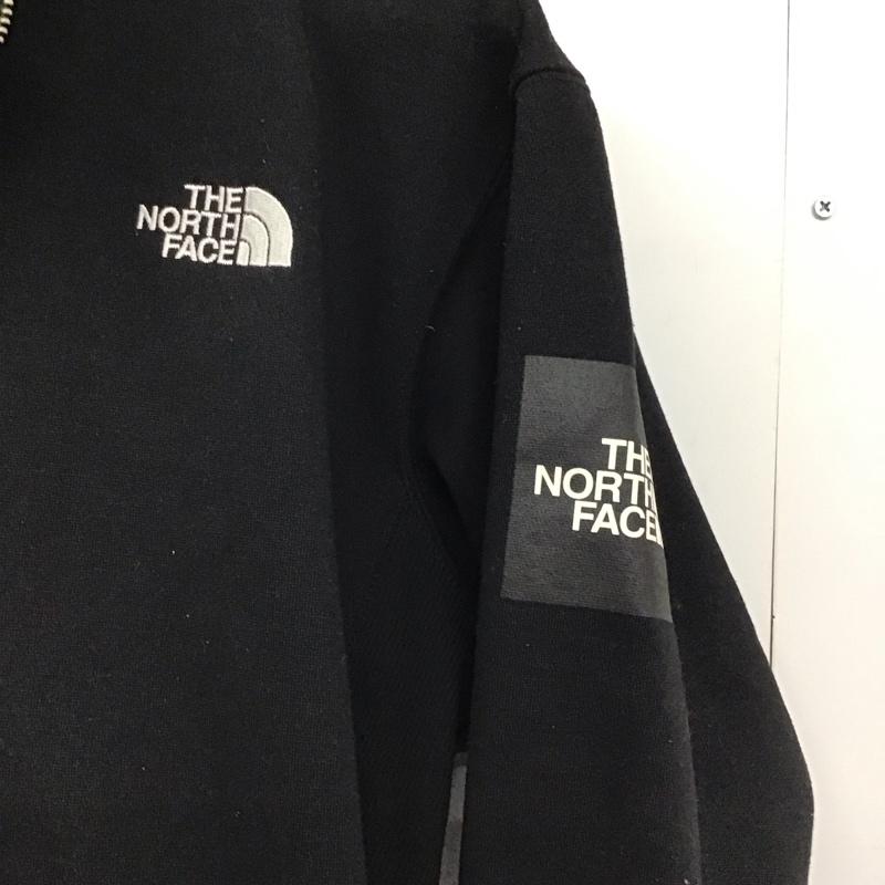 ザノースフェイス THE NORTH FACE パーカー 長袖 nt61836 ジップアップパーカー M ロゴ、文字 黒 / ブラック /  メンズ USED 古着 中古 10151153