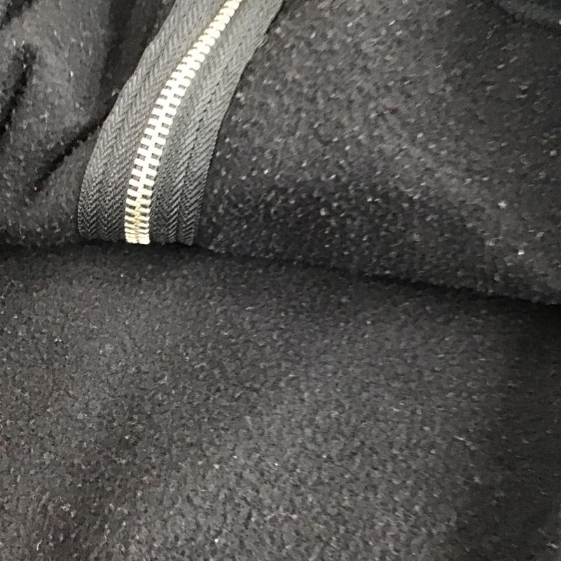ザノースフェイス THE NORTH FACE パーカー 長袖 nt61836 ジップアップパーカー M ロゴ、文字 黒 / ブラック /  メンズ USED 古着 中古 10151153