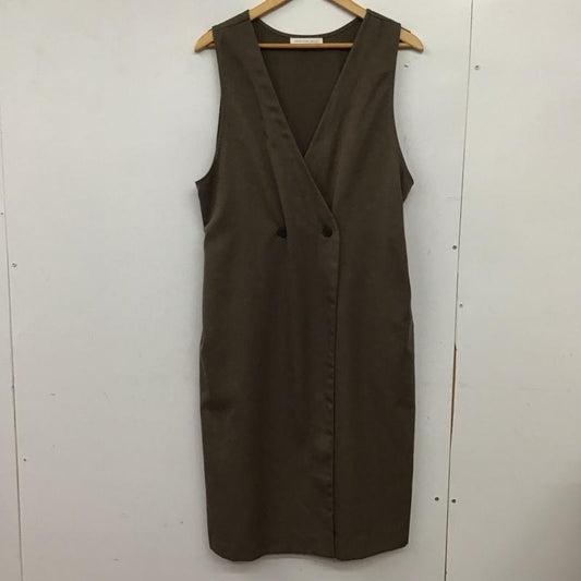アメリカンホリック AMERICAN HOLIC ベスト ベスト FREE 無地 茶 / ブラウン /  レディース USED 古着 中古 10151165
