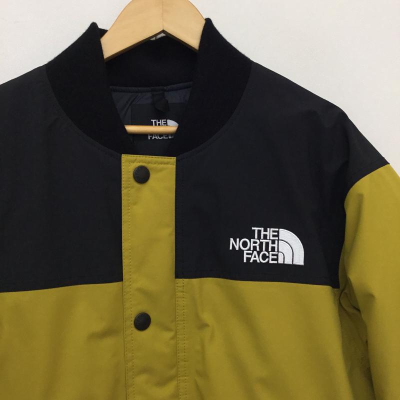 ザノースフェイス THE NORTH FACE ジャケット、上着 ダウンジャケット ND92233R Down Stadium Jacket L ロゴ、文字 黒 / ブラック / X マスタード / マスタード / X 金 / ゴールド /  メンズ USED 古着 中古 10151167