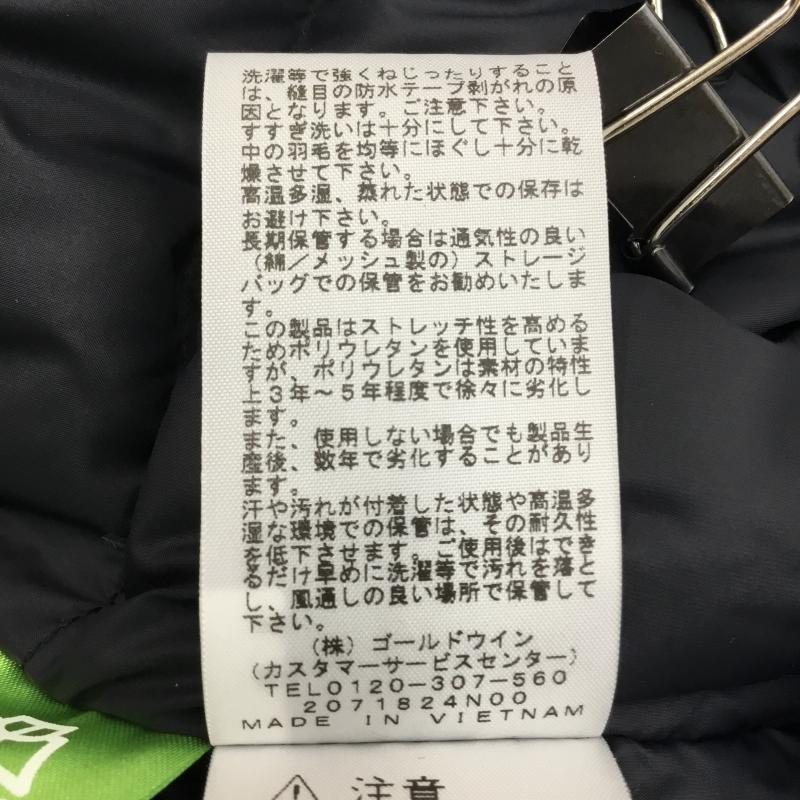 ザノースフェイス THE NORTH FACE ジャケット、上着 ダウンジャケット ND92233R Down Stadium Jacket L ロゴ、文字 黒 / ブラック / X マスタード / マスタード / X 金 / ゴールド /  メンズ USED 古着 中古 10151167