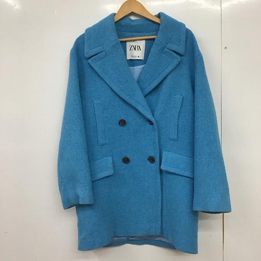 ザラ ZARA コート コート一般 S 無地 水色 / ライトブルー /  レディース USED 古着 中古 10151172