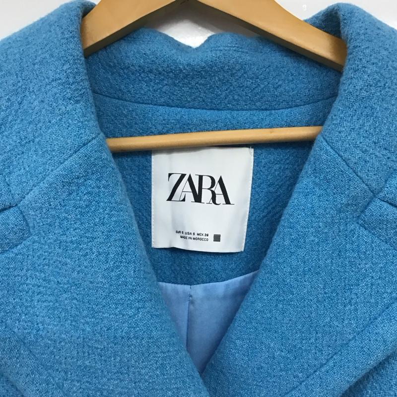 ザラ ZARA コート コート一般 S 無地 水色 / ライトブルー /  レディース USED 古着 中古 10151172