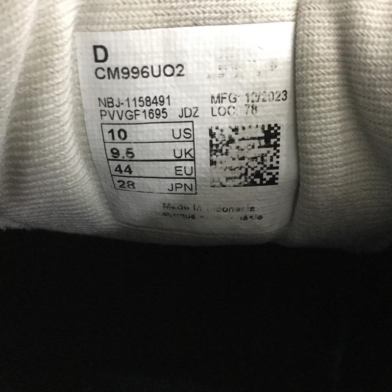 ニューバランス New Balance スニーカー スニーカー CM996UO2 28cm 28.0cm ロゴ、文字 茶 / ブラウン /  メンズ USED 古着 中古 10151180