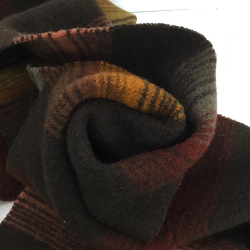 ポールスミス Paul Smith マフラー マフラー ウール フリンジ ボーダー柄 マルチカラー / マルチカラー /  メンズ USED 古着 中古 10151187