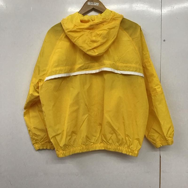 ナイキ NIKE ジャケット、上着 ジャンパー、ブルゾン 90s ジュニアサイズ L ロゴ、文字 黄 / イエロー /  ボーイズ USED 古着 中古 10151193