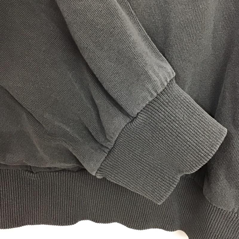 ショコラ フィネ ローブ chocol raffine robe カットソー 長袖 ピグメントボートネックプルオーバー タグ付 FREE 無地 チャコールグレー / チャコールグレー /  レディース USED 古着 中古 10151194