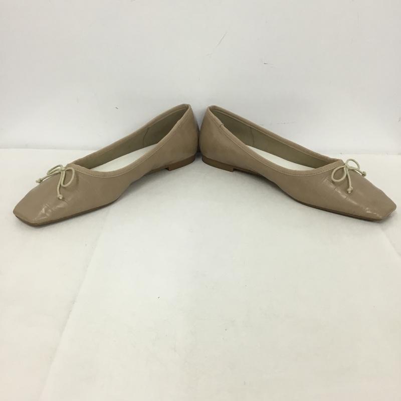 ランダ RANDA パンプス パンプス KP10073M2A スクエアトゥ バレエシューズ 25cm 25.0cm 無地 ベージュ / ベージュ /  レディース USED 古着 中古 10151210